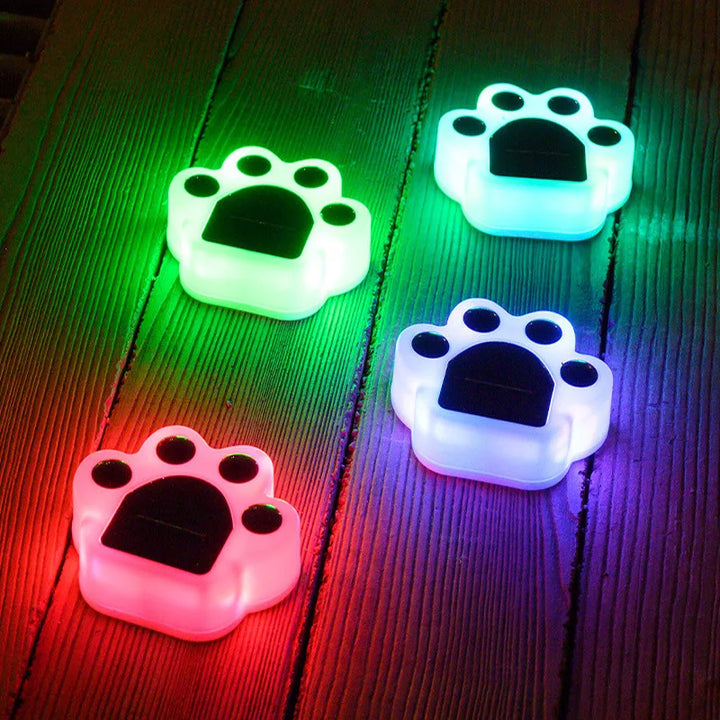 Wireless Solar Pawprint Garden Light - PawsGlow | Kalsten