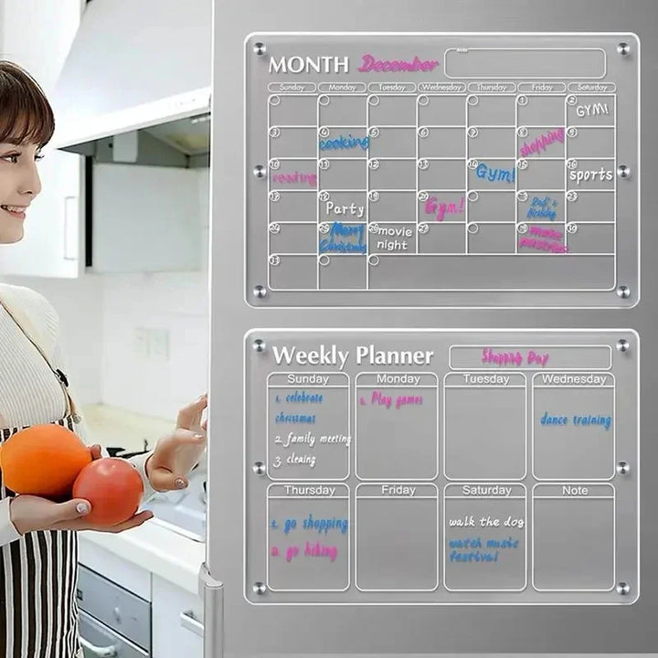Kalsten | Calendly™ - Acrylic Magnetic Calendar Board