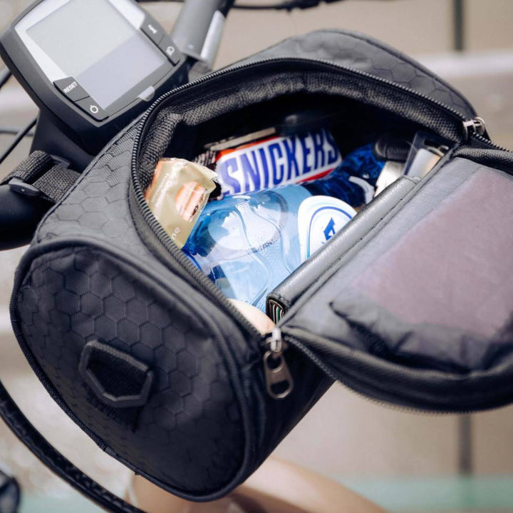 Kalsten | Waterproof Bicycle Bag with Phone Window – Adjustable Handlebar Bag