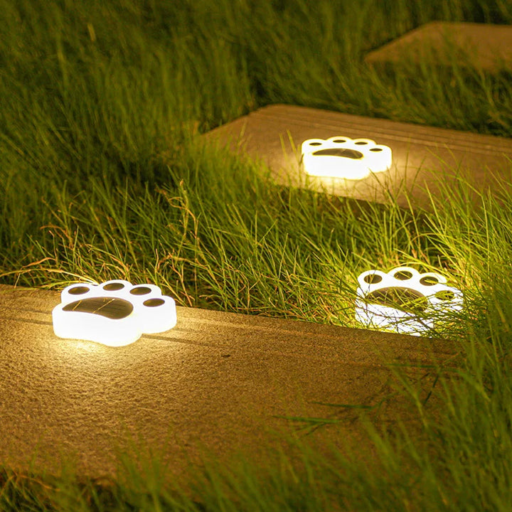 Wireless Solar Pawprint Garden Light - PawsGlow | Kalsten