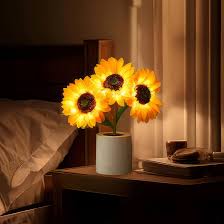 Sunflower LED Table Lamp – Decorative Light