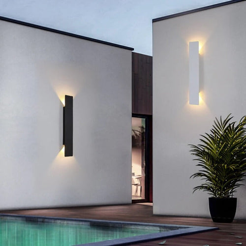 Modern Aluminium Outdoor Wall Lamp Noxord