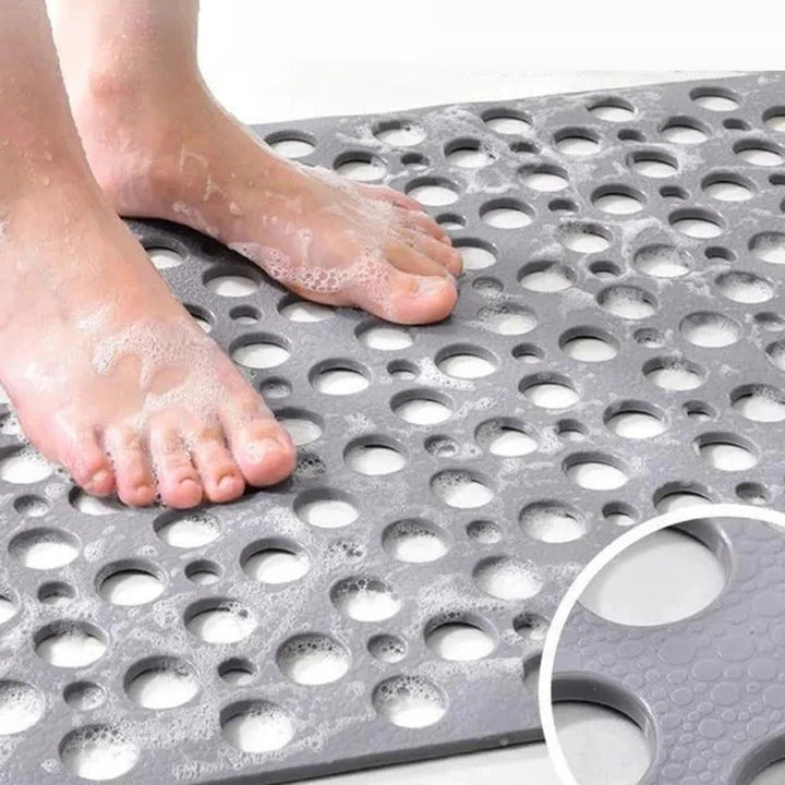 Non-slip & antibacterial shower mat