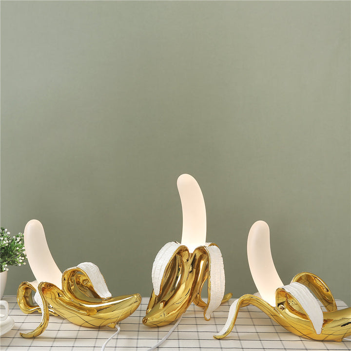 GoldenBanana - Elegant Art Deco Table Lamp | Kalsten