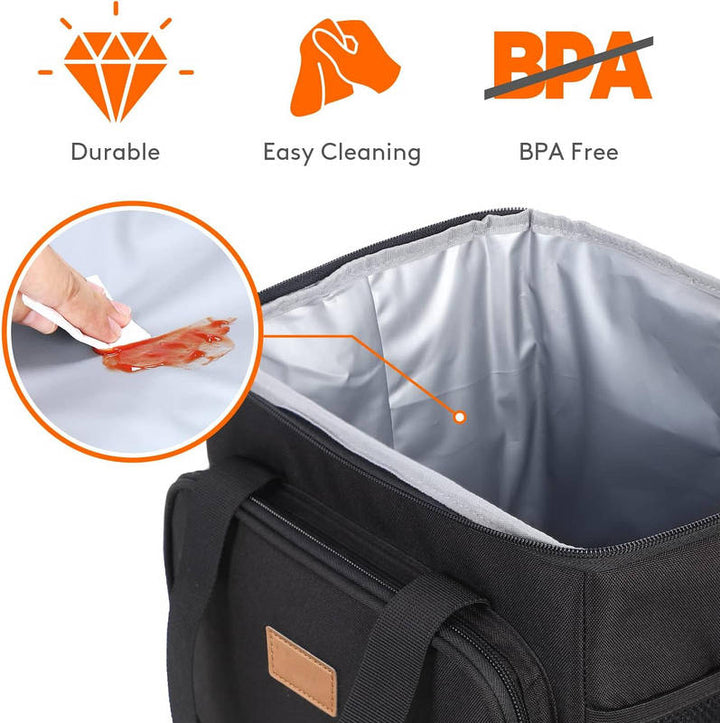 Insulated lunch bag with cooling function, 15 liters | Kalsten