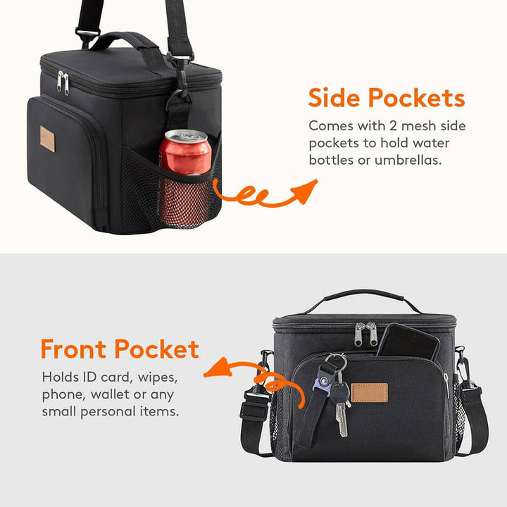Insulated lunch bag with cooling function, 15 liters | Kalsten