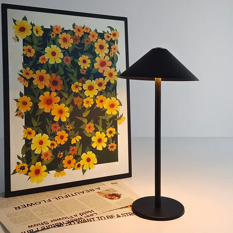 Elegant Wireless Desk Lamp with Adjustable Lighting and Luxury Design Kalsten