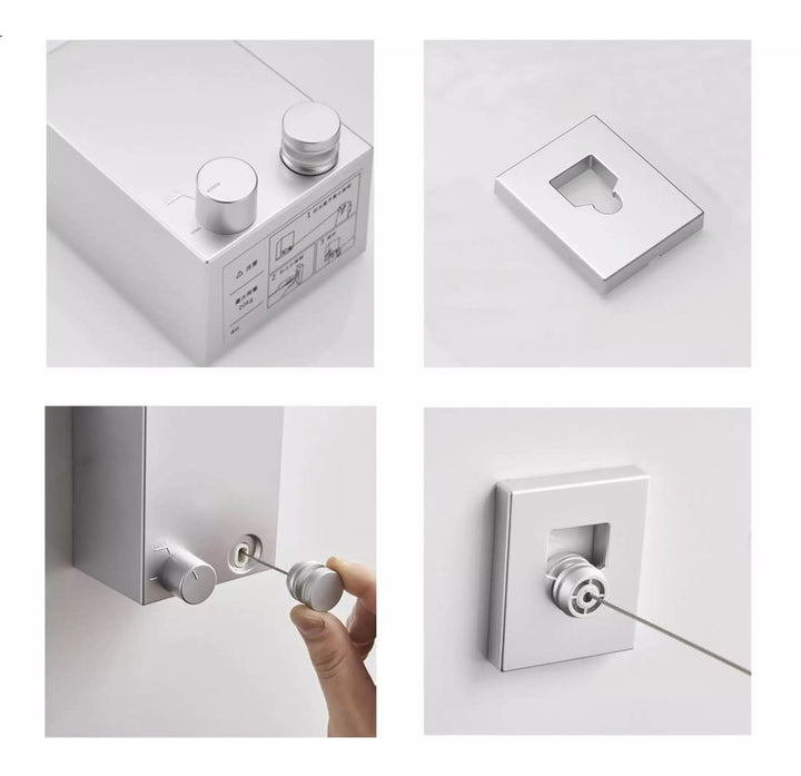 Noxord | EASYDRY – Retractable Clothesline