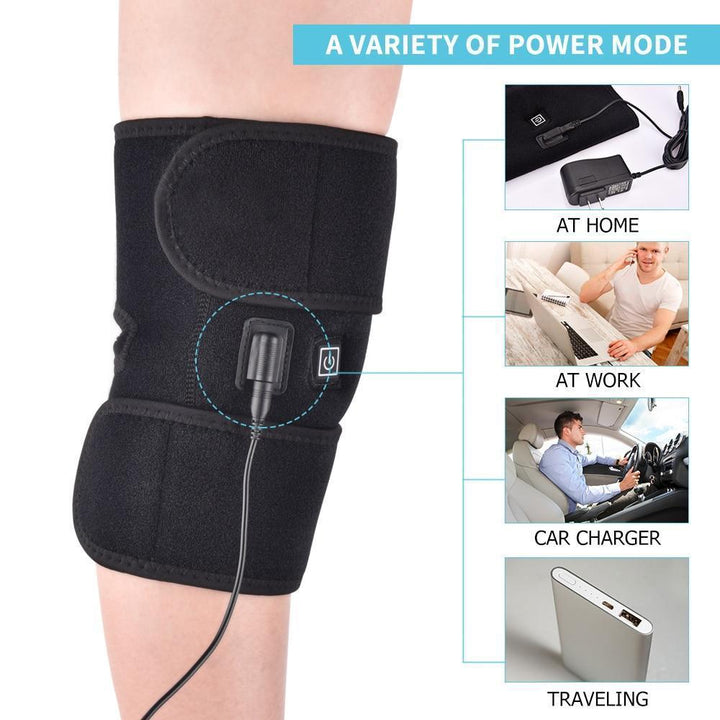 Kalsten | Infrared Heated Knee Physiotherapy Safe Massager - Pain Relief Rehabilitation