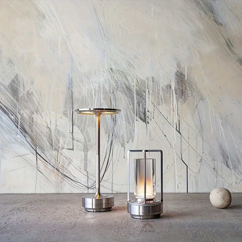 ZenLight Japanese-Style LED Touch Table Lamp