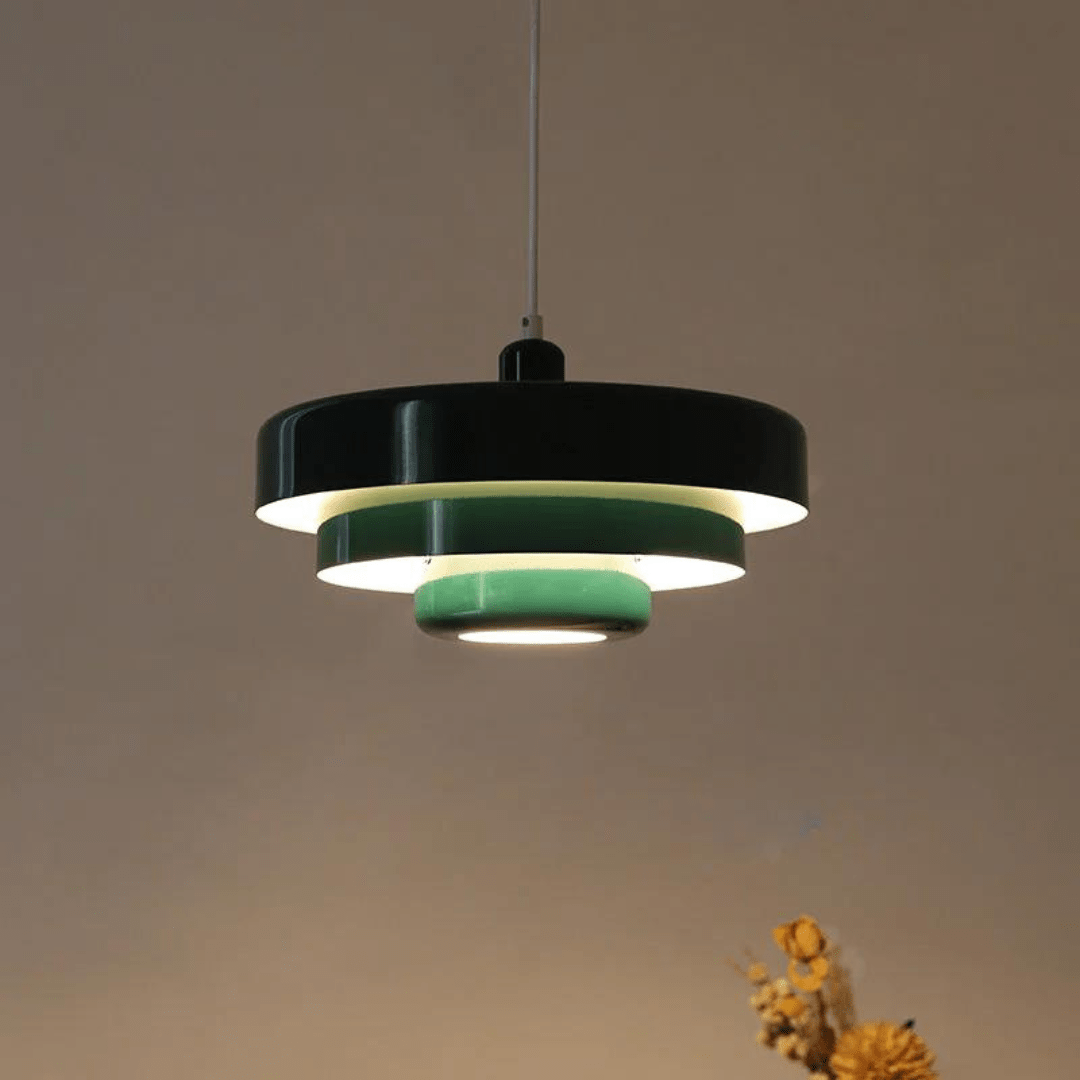 Kalsten | Elegant three-level pendant light in macaron colors