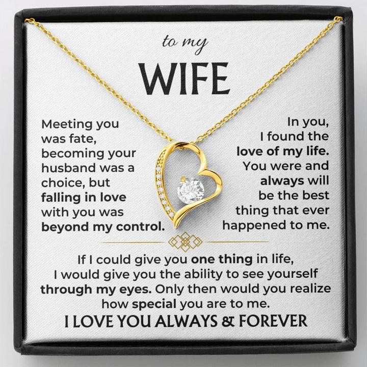 Diamond Love - Loving necklace for your beloved wife Noxord