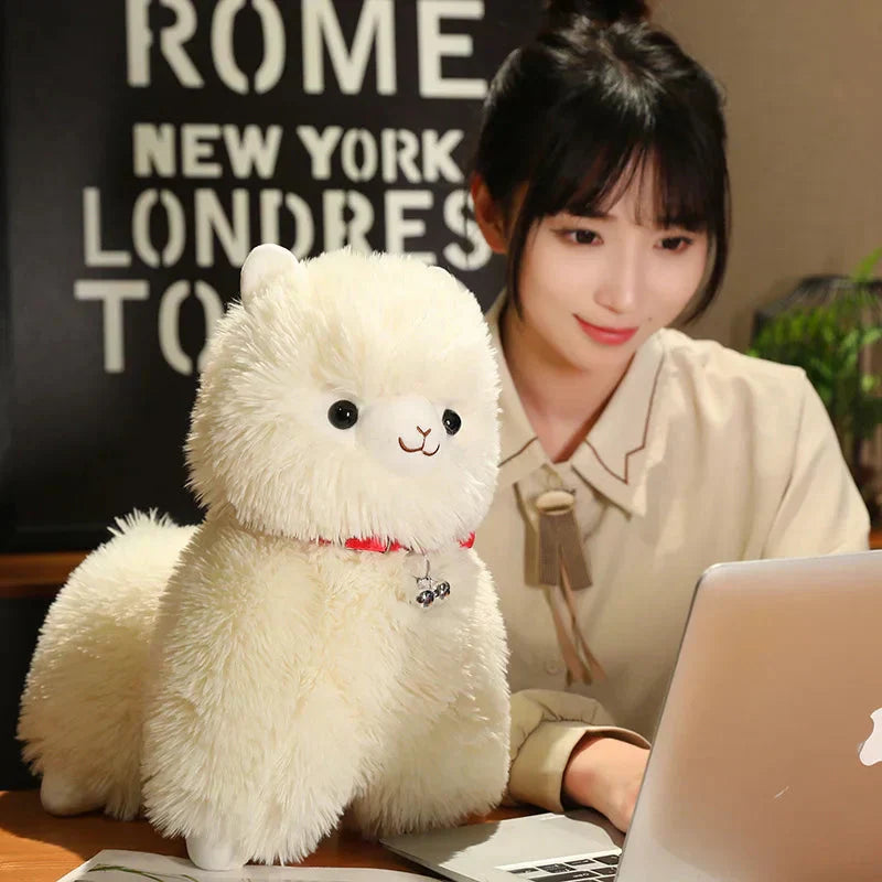 Kalsten | Fluffy Alpaca Llama Plushies with Bell