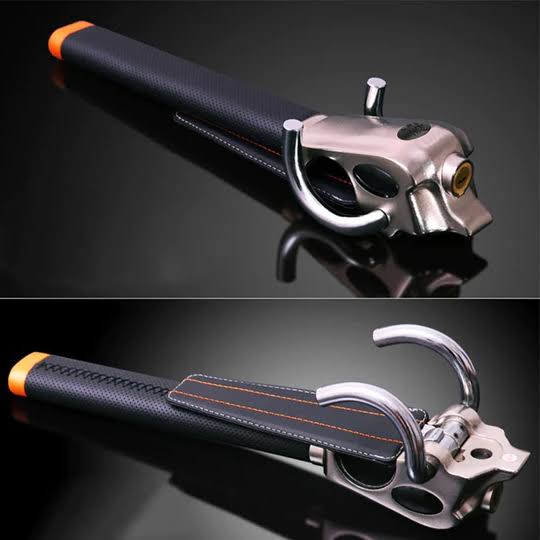 Kalsten | Adjustable Steering Wheel Lock with Triple Locking – Strong Theft Prevention