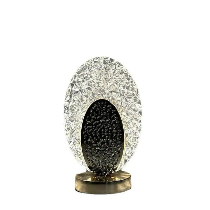 Plumalux Table Lamp Peacock Design | Cordless & USB rechargeable | Dimmable LED light | 22×13.5 cm | ABS housing | Kalsten