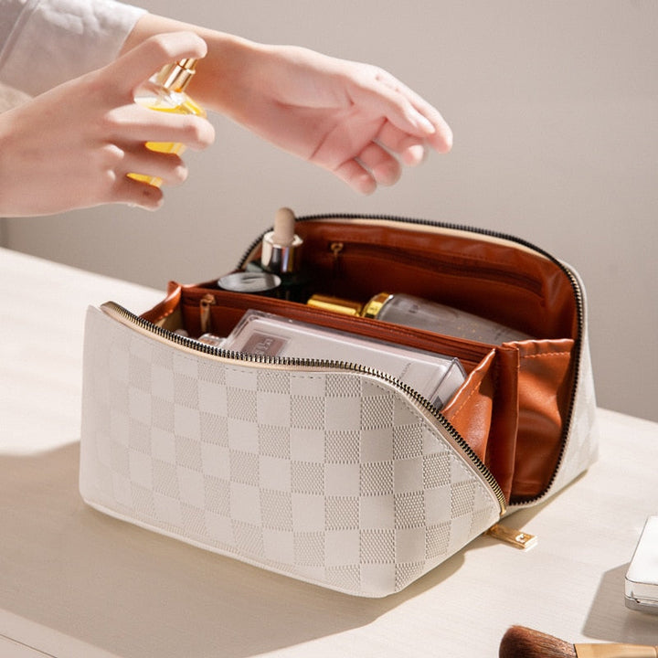 Cosmetic bag Make-up Organizer with compartments | Kalsten