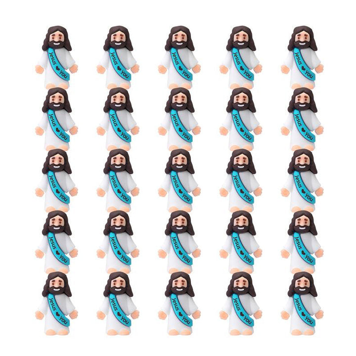 Kalsten | Mini Jesus Figurines With Jesus love You Slogan