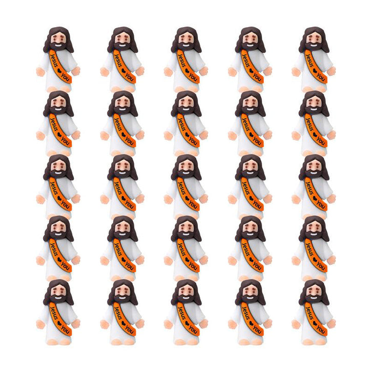 Kalsten | Mini Jesus Figurines With Jesus love You Slogan
