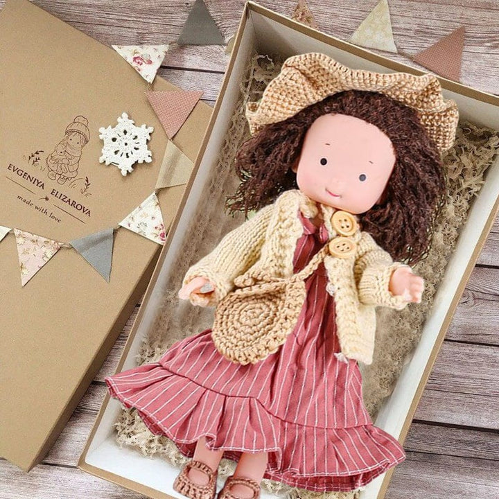 Handmade Waldorf doll Kalsten