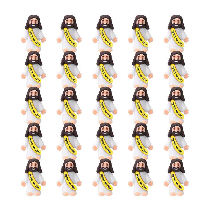 Kalsten | Mini Jesus Figurines With Jesus love You Slogan
