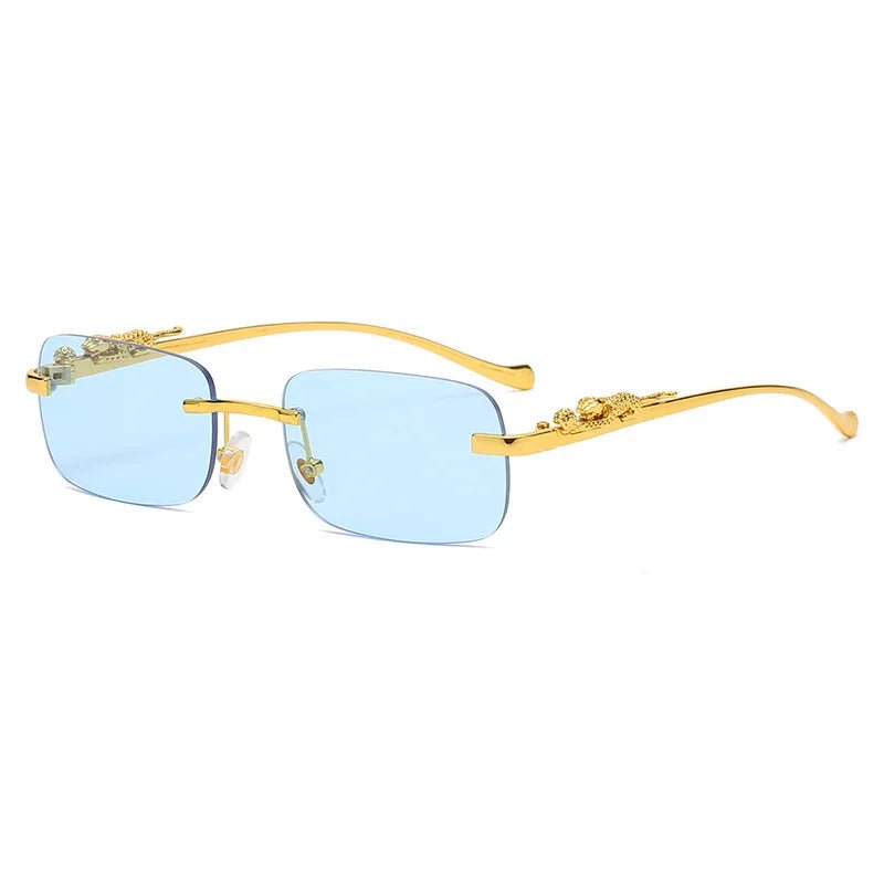 Kalsten | LEOPARDVIEW – Stylish Rimless Sunglasses with UV400 Protection