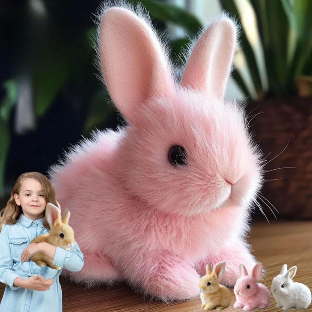 Kalsten | Plush Bunny Toy with Soft Fur and Details