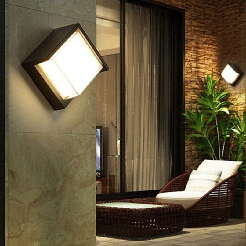 Waterproof LED Wall Light with Motion Sensor
