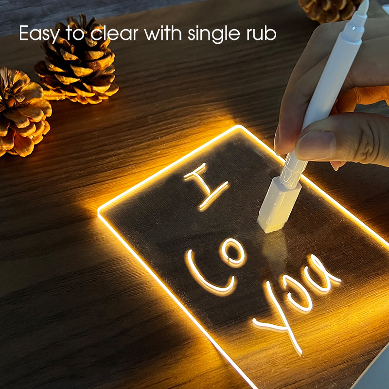 LED Acrylic Message Board Light Noxord