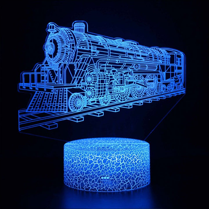 Kalsten | 3D Lamp Locomotive Vintage