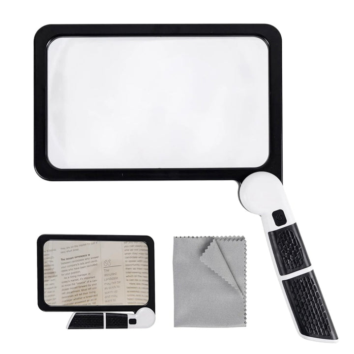 Kalsten | Page-Filling Magnifying Glass – Large magnifying glass for reading and inspection
