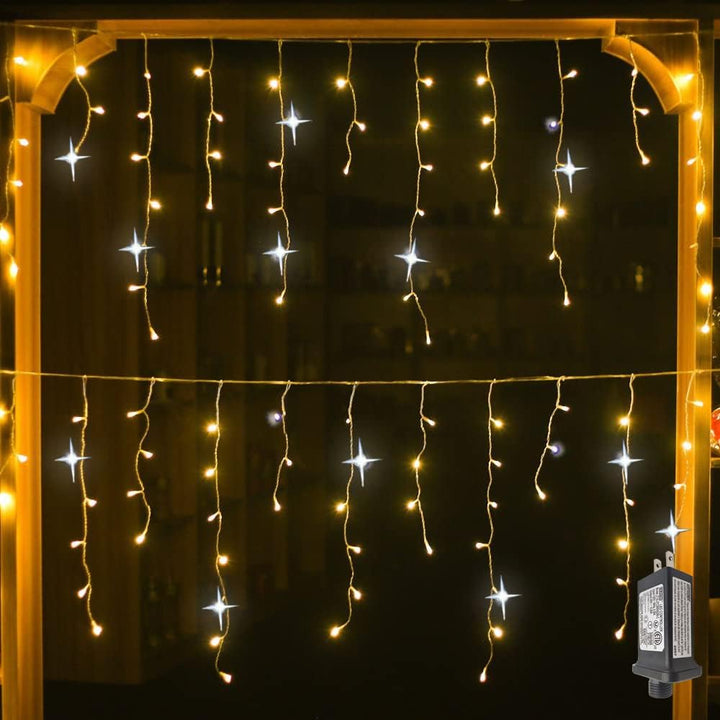 LUMICURTAIN Outdoor LED Garden Curtain Lights