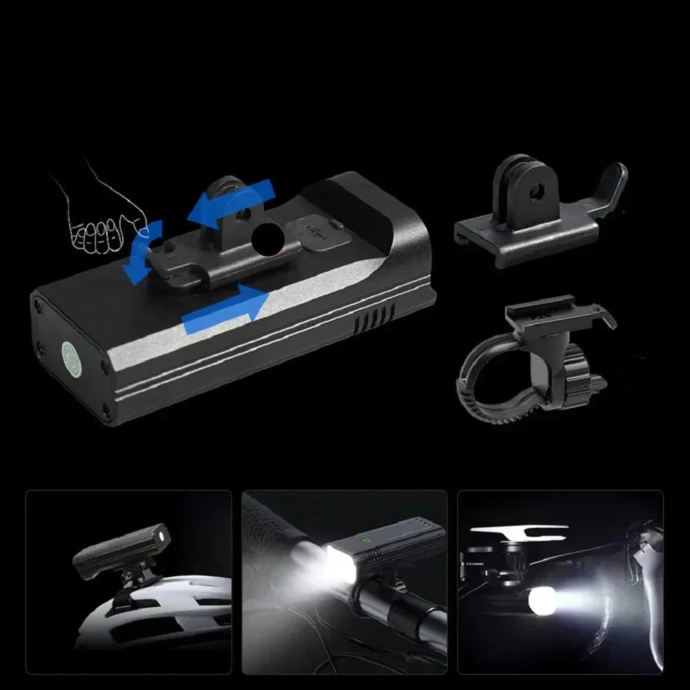 Kalsten | ROADGLOW X – 5000 Lumen Bike Light with 12 LEDs & USB-C Rechargeable Battery