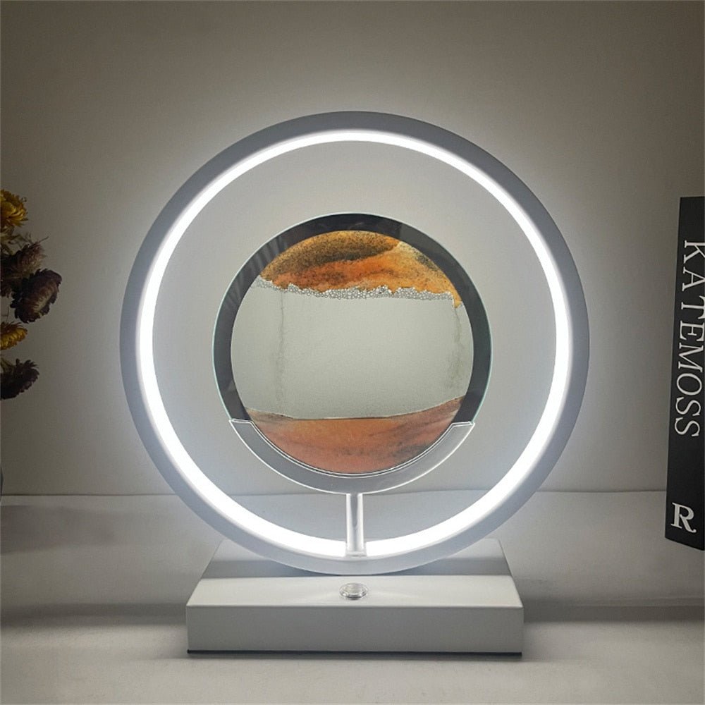 LUMISAND – 3D LED Flowing Sand Art Table Lamp with USB Charging | Kalsten