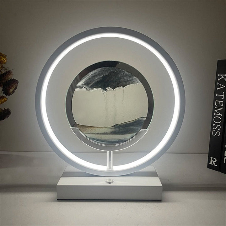 LUMISAND – 3D LED Flowing Sand Art Table Lamp with USB Charging | Kalsten