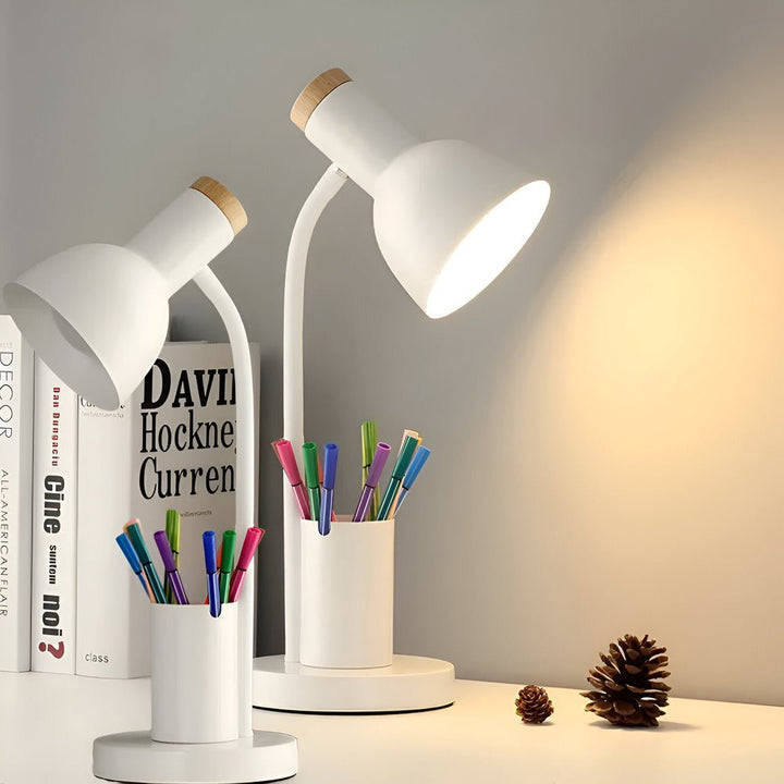 LumoDesk LED Desk Lamp with Pen Holder