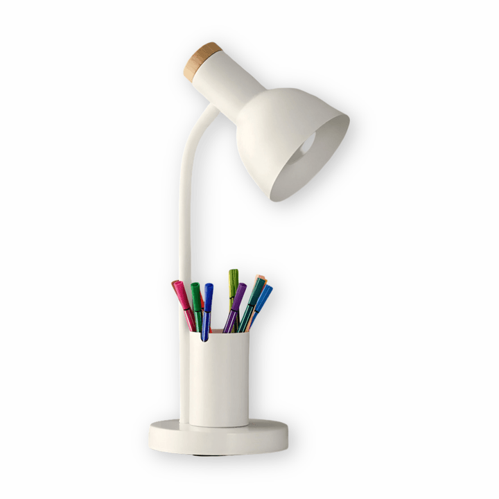 LumoDesk – LED table lamp with pen holder for organization and lighting | Kalsten