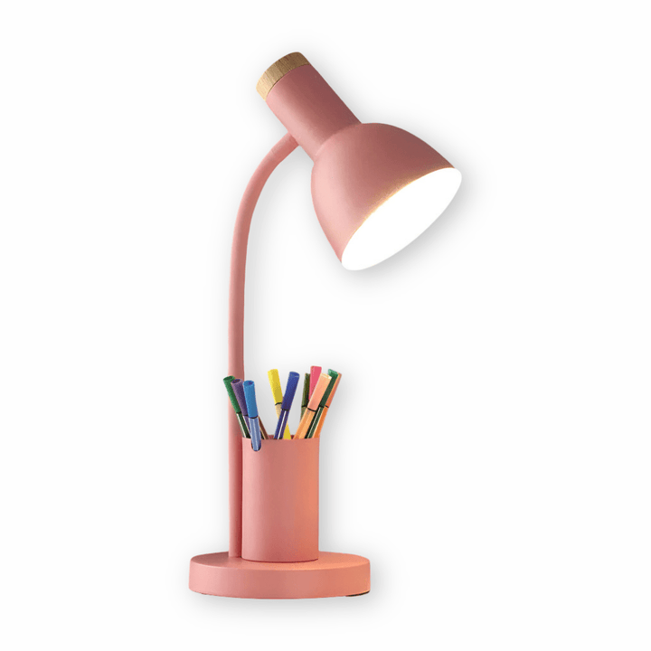 LumoDesk – LED table lamp with pen holder for organization and lighting | Kalsten