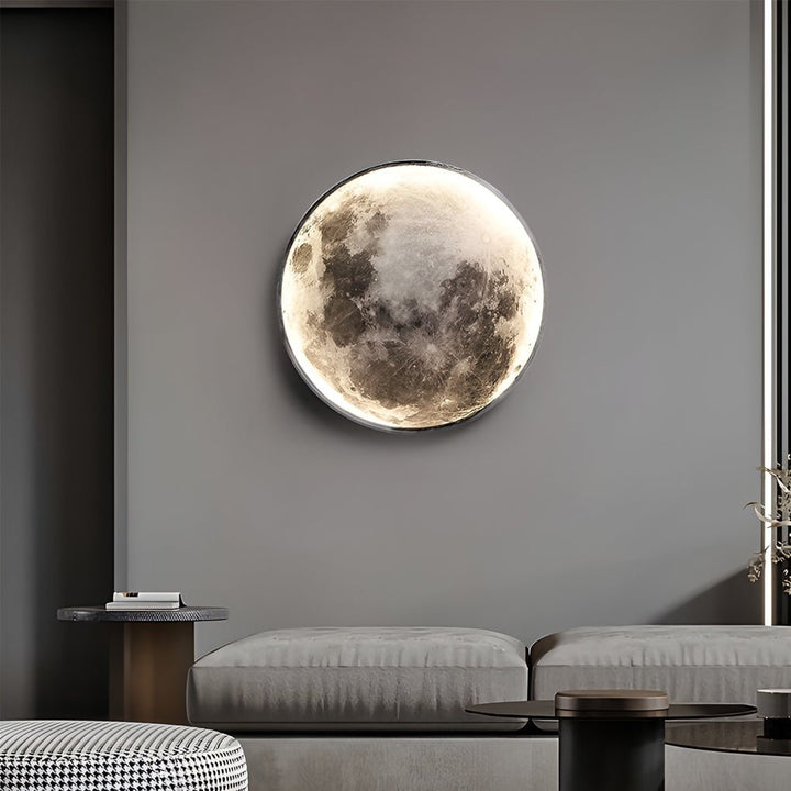 Lunar Moon Dimmable LED Modern Wall Lamp Wall Sconces Lighting Wall Lights | Noxord
