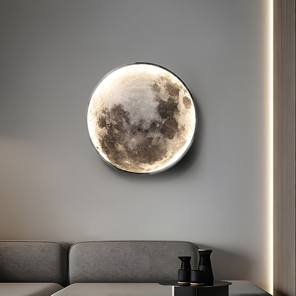 Lunar Moon Dimmable LED Modern Wall Lamp Wall Sconces Lighting Wall Lights | Noxord