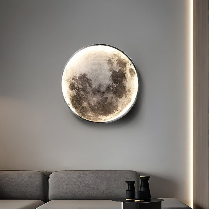 Lunar Moon Dimmable LED Modern Wall Lamp Wall Sconces Lighting Wall Lights | Noxord