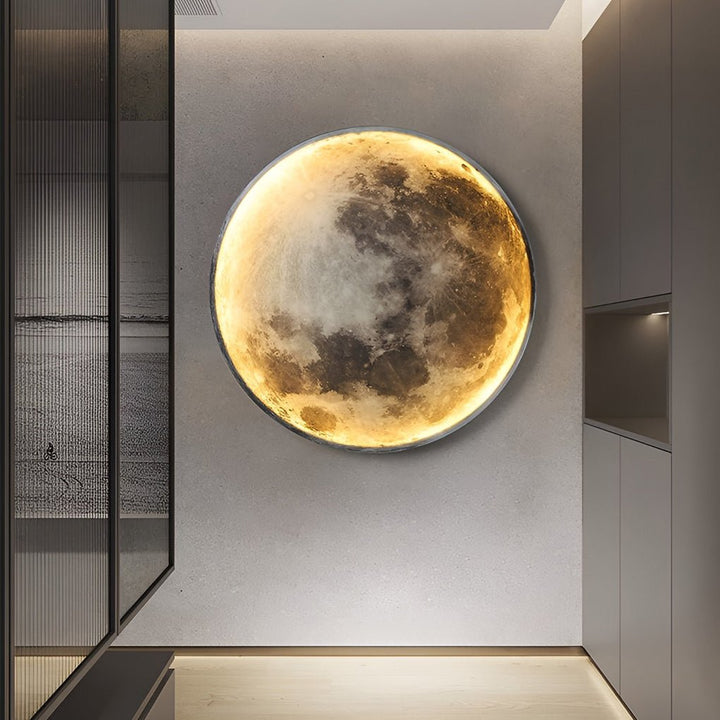 Lunar Moon Dimmable LED Modern Wall Lamp Wall Sconces Lighting Wall Lights | Noxord