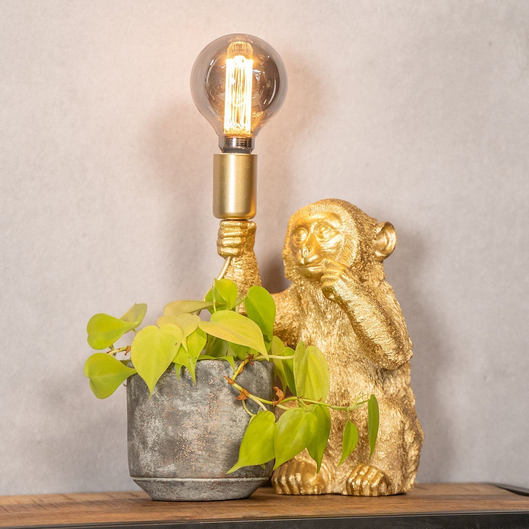Luxe GoldenChimp Table Lamp | Kalsten