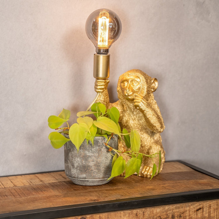 Luxe GoldenChimp Table Lamp | Kalsten