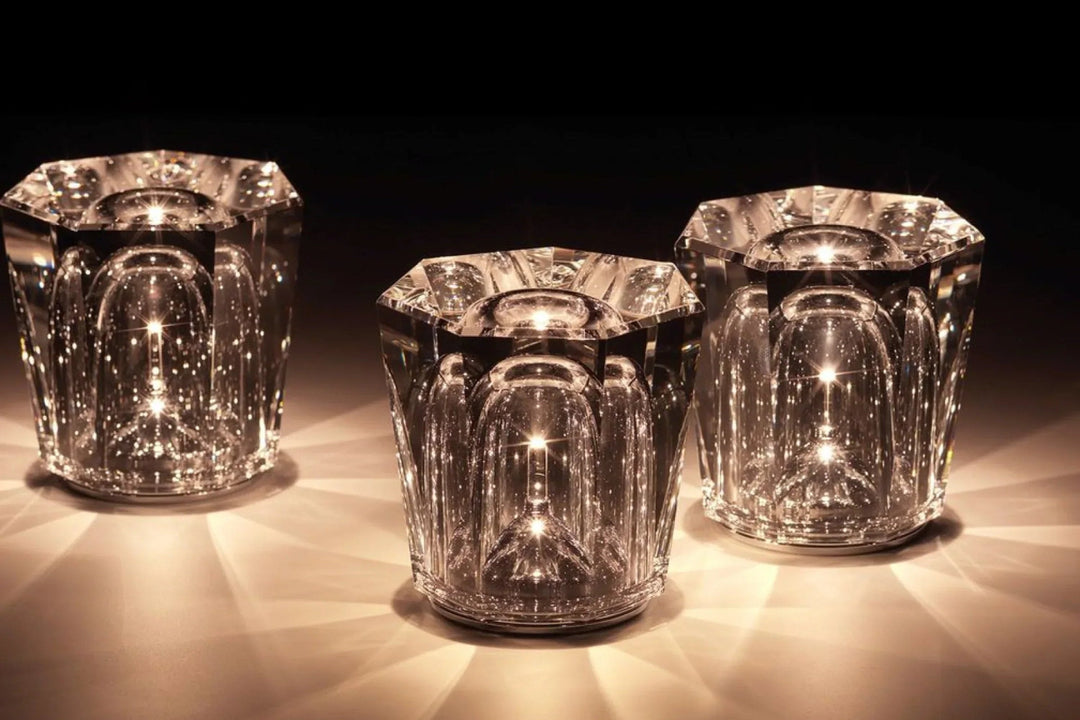 Luxe Rechargeable Diamond Crystal Table Lamp - Lumière Diamond | Kalsten