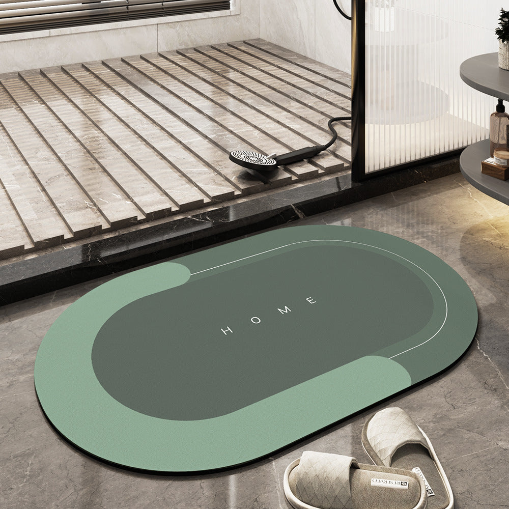 Bath mat Quick-drying Soft Bath Floor Rug Kalsten
