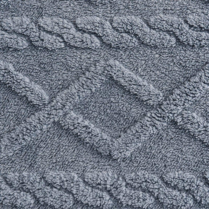 Velvet Fitted Sheet Set with Elastic Noxord