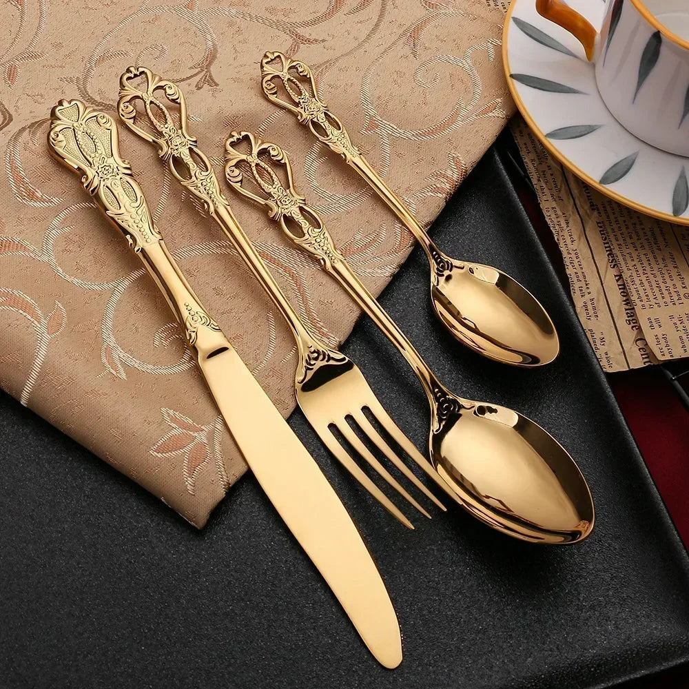 Luxury 24-piece cutlery set - RoyalCutlery