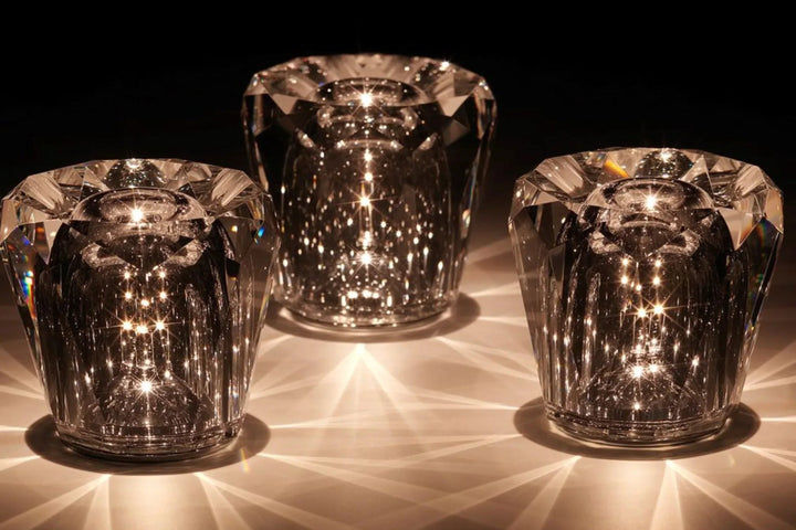 Luxury Rechargeable Diamond Crystal Table Lamp - Lumière Diamond | Kalsten