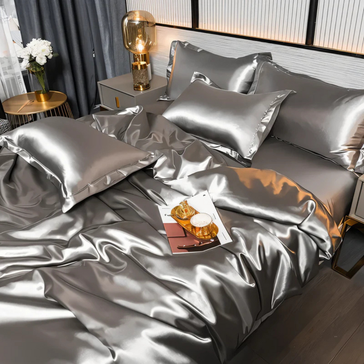 Noxord | Silk Satin Duvet Cover Bedding Set