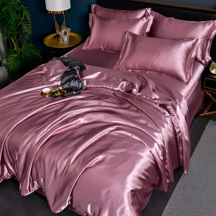 Noxord | Silk Satin Duvet Cover Bedding Set